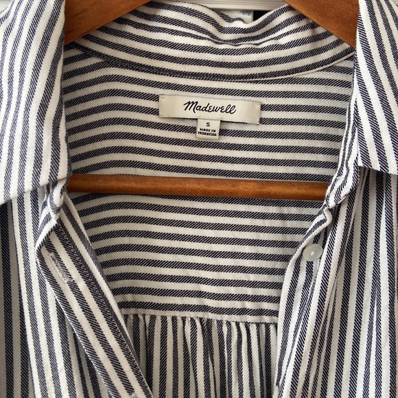 MADEWELL Popover Blouse, S - Picture 2 of 6